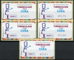 Portugal 2021 - Franking Labels - World Tuberculosis Day Set Mnh** - Altri & Non Classificati