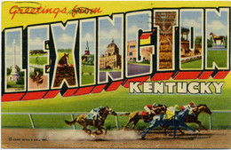 USA KY LEXINGTON  Greetings From..  Horse Racing - Lexington – Fayette