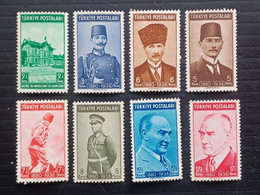 TURKEY العثماني التركي Türkiye 1939 1 ANNIVERSARY OF THE DEATH OF THE PRESIDENT OF ATATURK MNH - Ungebraucht