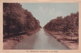 GRISOLLES (T. Et G.)  Le Canal - Grisolles