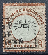 DEUTSCHES REICH 1872 - Canceled - Mi 27 - Grosses Brustschild 9k - Oblitérés