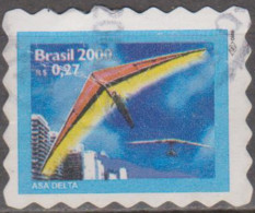 Brasil - 1-06-2000 - Janeiro De 2000 - Asa Delta E Alpinismo   0,27, Asa Delta  (o)  RHM Nº 787 - Oblitérés