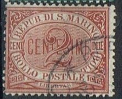 ST MAR 17 - SAINT MARIN N° 26 Obl. - Used Stamps