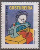 Brasil - 10-01-2006 -   PROFISSÕES  R$ 0,05, Costureira   (o)  RHM Nº 839 - Used Stamps