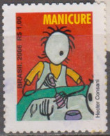 Brasil - 06-11-2006 -   PROFISSÕES - Pipoqueiro E Manicure R$ 1,00, Manicure   (o)  RHM Nº 843 - Oblitérés