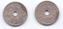 Belgium 10 Centimes 1903 (legend In Dutch) - 10 Centimes