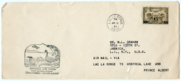 CANADA AIR MAIL : FIRST OFFICIAL FLIGHT : LAC LA RONGE - PRINCE ALBERT, 1932 / JAMAICA, LONG ISLAND (GRAHAM) - Eerste Vluchten