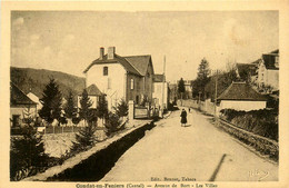 Condat En Feniers * Avenue De Bort * Vue Sur Les Villas - Condat