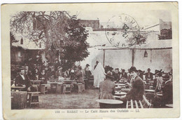 CPA RABAT, LE CAFE MAURE DES OUDAÏAS, MAROC - Rabat