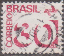 Brasil - 11-9-1972 - Tipo Cifra  30, Carmim  (o)  RHM Nº 543 - Gebraucht