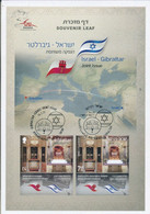 2022 New ** ISRAEL JOINT ISSUE WITH GIBRALTAR ( Both Countries Stamps+ Cancellation )(**)  Last Stock - Briefe U. Dokumente