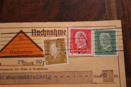 1929 Nachname Perforiert Perfin LEO Deutsche Reich Allemagne Cover Entier Perforé - Covers & Documents