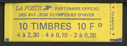 France - Frankreich Carnet 1990 Y&T N°CUC1502 - Michel N°MH2751+2764+2765 *** - Marianne De Briat "jeux Olympiques" - Modern : 1959-…