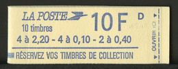 France - Frankreich Carnet 1985 Y&T N°CUC1501 - Michel N°MH2510+2300+2304 *** - Liberté De Delacroix "réservez" - Modern : 1959-…