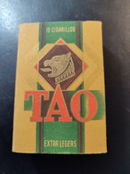 Boite Complète De 10 Cigarillos. TAO Extra. Belgique. Tabac. - Autres & Non Classés