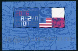 POLAND 2006 Washington Philatelic Exhibition  MNH / **.  Michel Block 170 - Unused Stamps