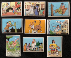 Lot Van 9 Stickers - Suske En Wiske / Bob Et Bobette / 1995 - Suske & Wiske