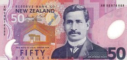 NEW ZEALAND 50 DOLLARS ND 1999 AU P-188a (free Shipping Via Registered Air Mail) - New Zealand
