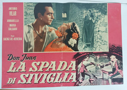 50667 Fotobusta Film 59 - Don Juan La Spada Di Siviglia - Antonio Vilar - Posters