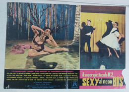 50671 Fotobusta Film 55 - Sexy Al Neon Bis - Regia E. Fecchi - Strip-tease - Posters