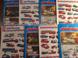 Joli Lot 8 Sachets Pochettes Publicitaire Majorette Jouets Anciens 1/43 Eme . - Werbemodelle - Alle Marken