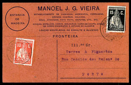 FRONTEIRA - PUBLICIDADE - "Manoel J. G. Vieira"  Carte Postale - Portalegre