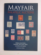 MAYFAIR PHILATELIC AUCTIONS CATALOGUE FOR SALE 178 SUNDAY 25th JULY 2021 #L0228 - Cataloghi Di Case D'aste