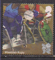 GB 2011 QE2 1st Wheelchair Rugby Used Self Adhesive SG 3205 ( D65 ) - Sin Clasificación