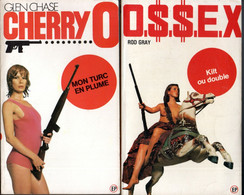 Lot 2 Romans  Ossex Kilt Ou Double & Cherry O Mon Turc En Plume Editions Publications Prenieres De 1975 & 1976 - Sonstige & Ohne Zuordnung