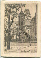 Berlin-Rixdorf - Radierung - Kirche Ca. 1940 Original-Radierung - Handabzug - Neukoelln