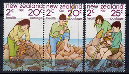 New Zealand 1981 Health Set Of 3, MNH, SG 1249/51 (A) - Unused Stamps