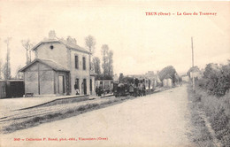 61-TRUN- LA GARE DU TRAMWAY - Trun