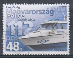 O M1880. Hungary 2004. Police. Cancelled - Oblitérés