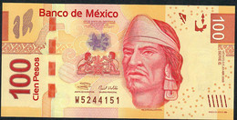 MEXICO P124b 100 PESOS 2009   Serie E   #W524--  UNC. - Mexico