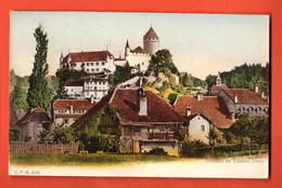 ZMH-19  Vue Générale Et Château De Lucens.  Circulé 1905   CPN 616 - Lucens