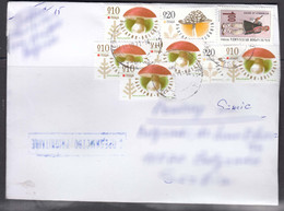 Bulgaria Modern Cover To Serbia - Lettres & Documents