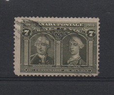 LOT 457 - CANADA   N° 89 - 3ème Centenaire Du QUEBEC - Cote  70,00 € - Used Stamps