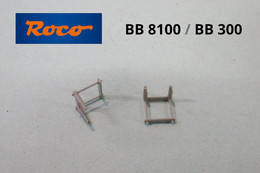 Roco - 2 MARCHEPIEDS Gris Pour BB 8100 Et BB 300 Marche-pied HO 1/87 - Locomotoras