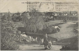 RENNES - AU THABOR -NOUVEAU JARDINET COURS D'EAU  -1916 - Rennes