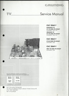 Grundig - Service Manual - CUC 2060 F - CUC 2062 F - CUC 2069 F. - Televisie