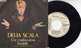 DELIA SCALA RARO 45 Giri PROMO SIGLA TV DEL 1979 CHE COMBINAZIONE / INVISIBILE - Limited Editions