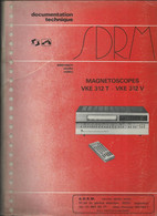 Documentation Technique - S.D.R.M. - Magnétoscopes VKE 312T - VKE 312V - Televisie