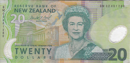 BILLETE DE NUEVA ZELANDA DE 20 DOLLARS DEL AÑO 2002 (BIRD-PAJARO) (BANKNOTE) - New Zealand