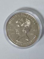 Panama - 1 Balboa, 2004, President Mireya Moscoso, Unc, KM# 134 (In Capsule) - Panama