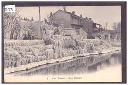 GENEVE - VERSOIX - LES EFFETS DE LA BISE GLACIALE - TB - Versoix