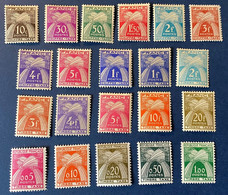 Lot 21 Timbres Neuf* Dont YT N°74- 90 à 94 - Andere & Zonder Classificatie