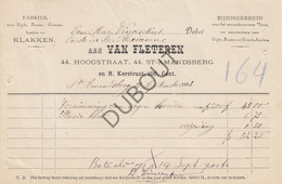 Sint-Amandsberg/Gent - Factuur - Van Fleteren - 1893 (V988) - 1800 – 1899