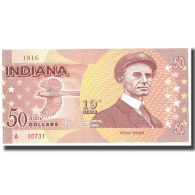 Billet, États-Unis, 50 Dollars, INDIANA, NEUF - A Identifier