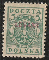 Pologne - Levant Polonais N° 2 MH Timbre De Pologne Surchargé (H11) - Levant (Turkey)