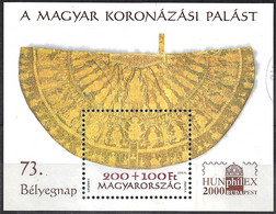 Hungary 2000. Scott #B368 (U) Hunphilex 2000 Stamp Exhibition, Budapest - Oblitérés
